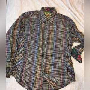Robert Graham Multi-Colored Sport Shirt XL